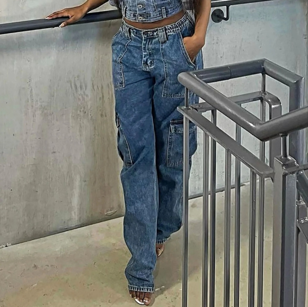 Cargo utility Jeans
